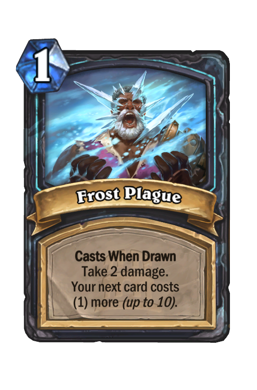 Frost Plague Hearthstone kártya
