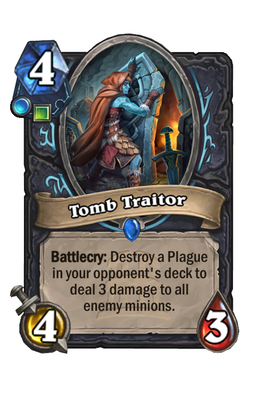 Tomb Traitor Hearthstone kártya