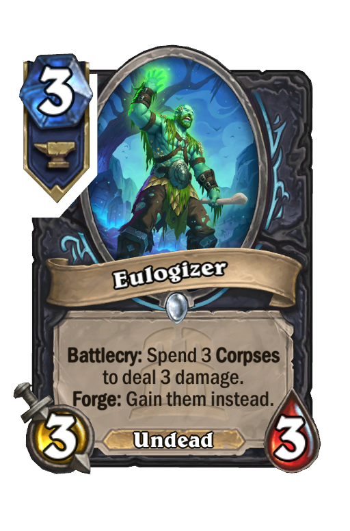 Eulogizer Hearthstone kártya