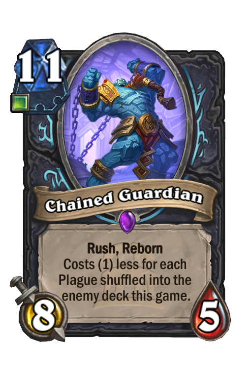 Chained Guardian Hearthstone kártya