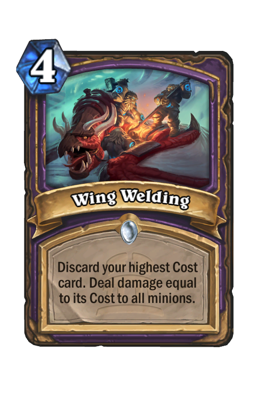 Wing Welding Hearthstone kártya