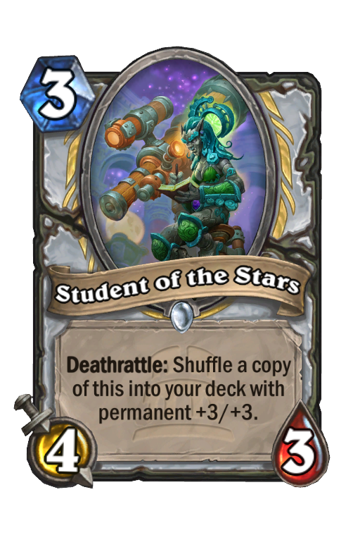Student of the Stars Hearthstone kártya