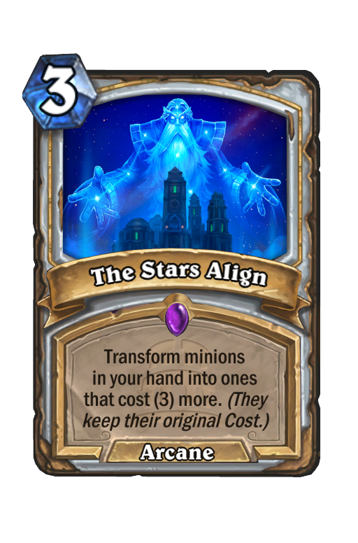 The Stars Align Hearthstone kártya