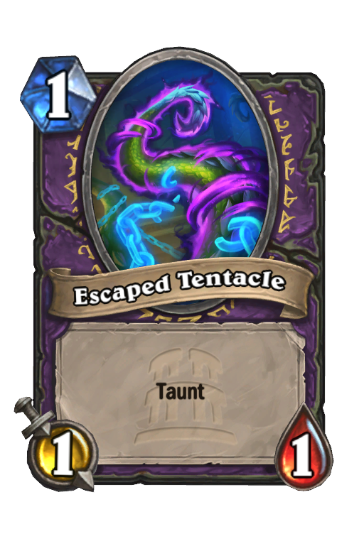Escaped Tentacle Hearthstone kártya