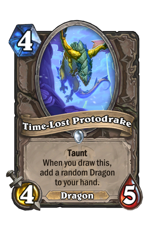 Time-Lost Protodrake Hearthstone kártya