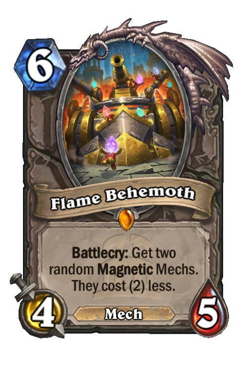 Flame Behemoth Hearthstone kártya