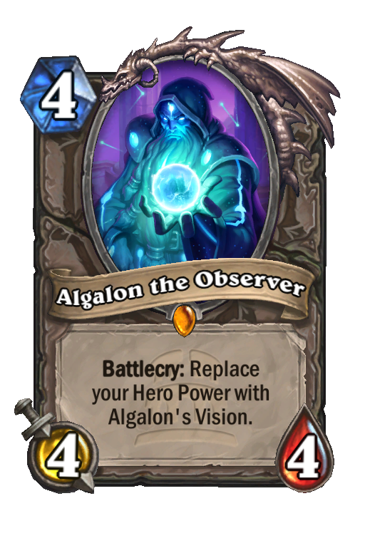 Algalon the Observer Hearthstone kártya