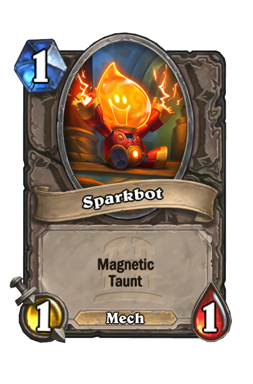 Sparkbot Hearthstone kártya