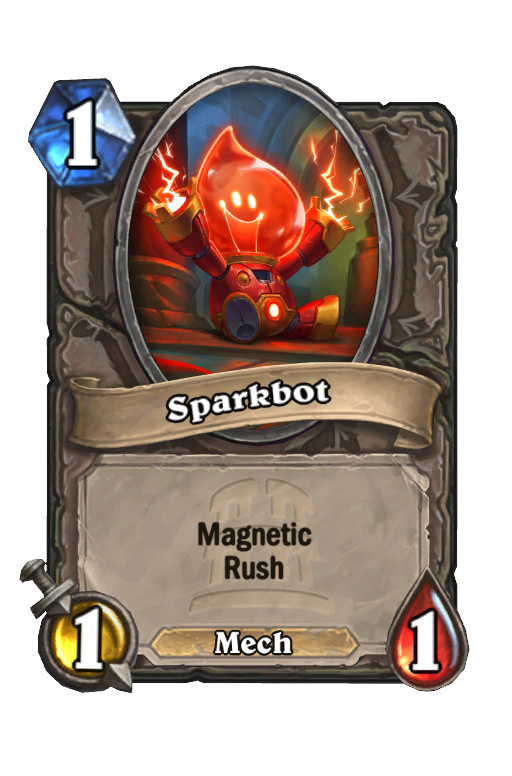 Sparkbot Hearthstone kártya