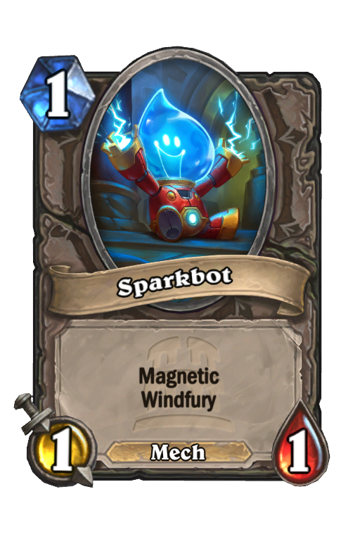 Sparkbot Hearthstone kártya