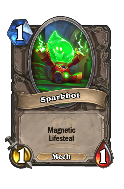 Sparkbot Hearthstone kártya