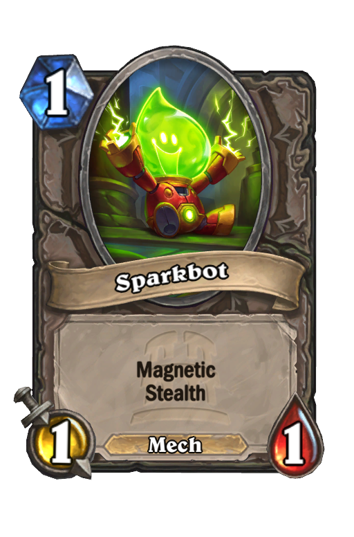 Sparkbot Hearthstone kártya