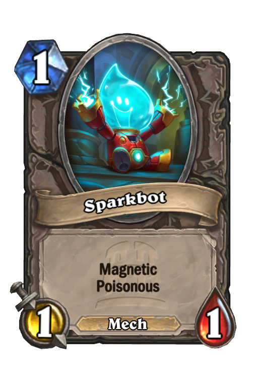 Sparkbot Hearthstone kártya