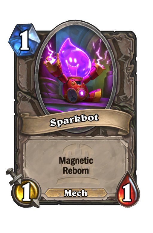 Sparkbot Hearthstone kártya