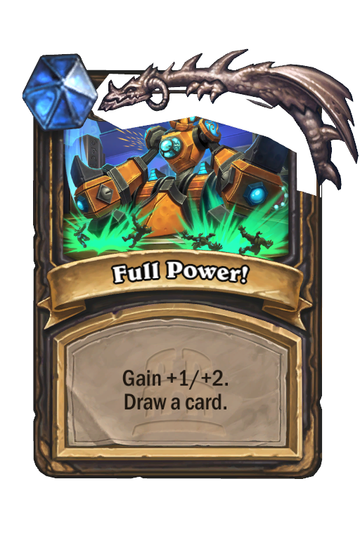 Full Power! Hearthstone kártya