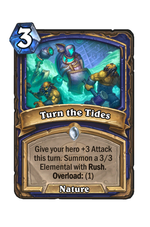 Turn the Tides Hearthstone kártya