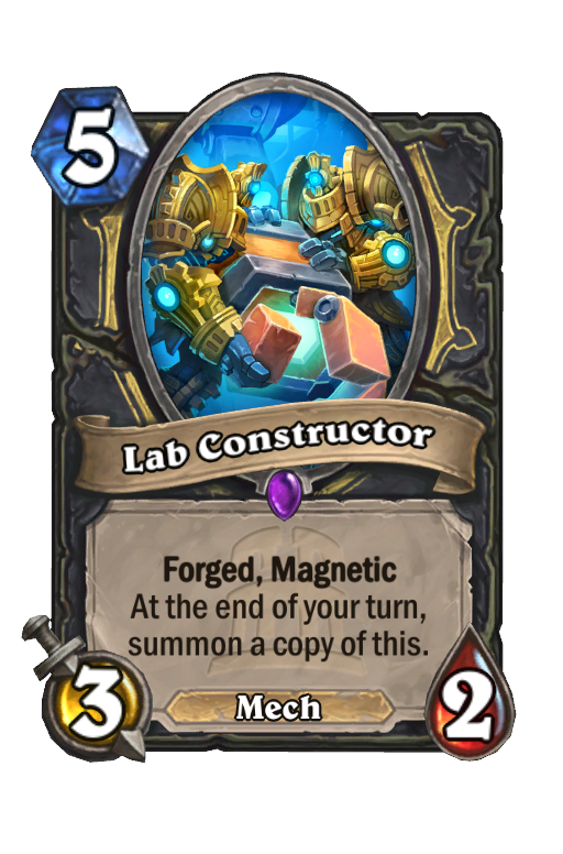 Lab Constructor Hearthstone kártya