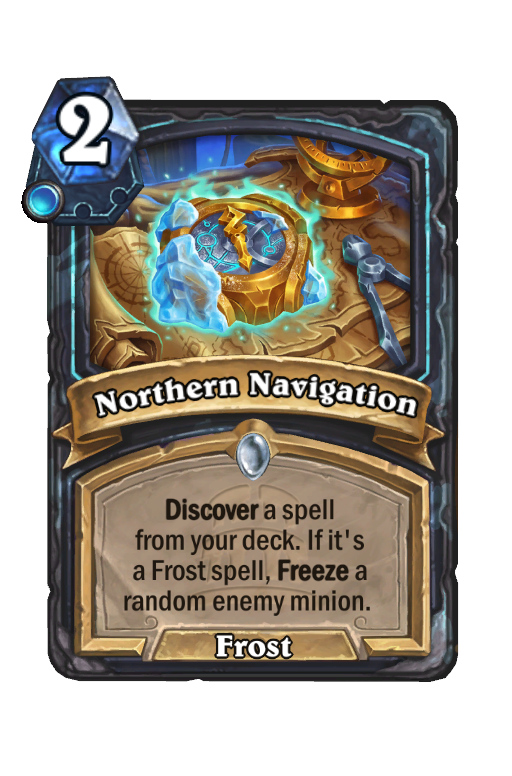 Northern Navigation Hearthstone kártya