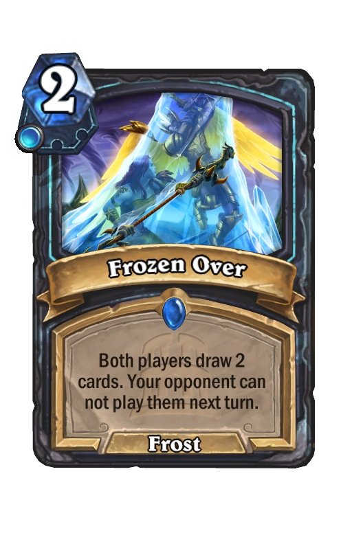 Frozen Over Hearthstone kártya