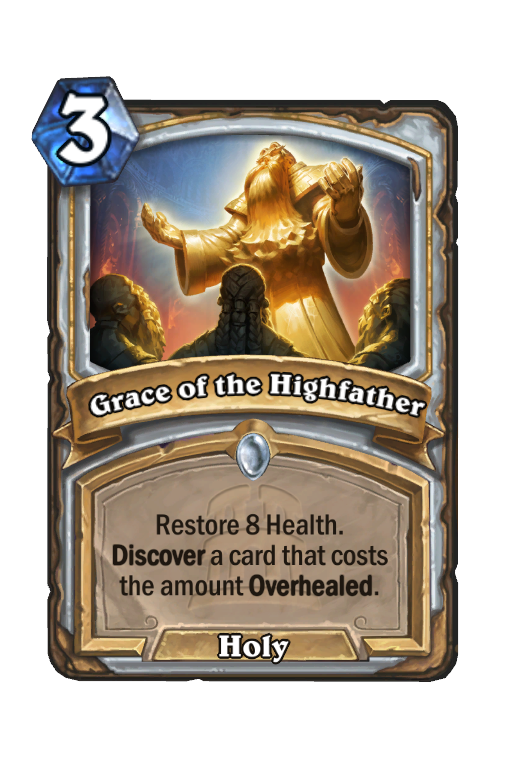 Grace of the Highfather Hearthstone kártya