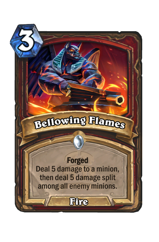 Bellowing Flames Hearthstone kártya