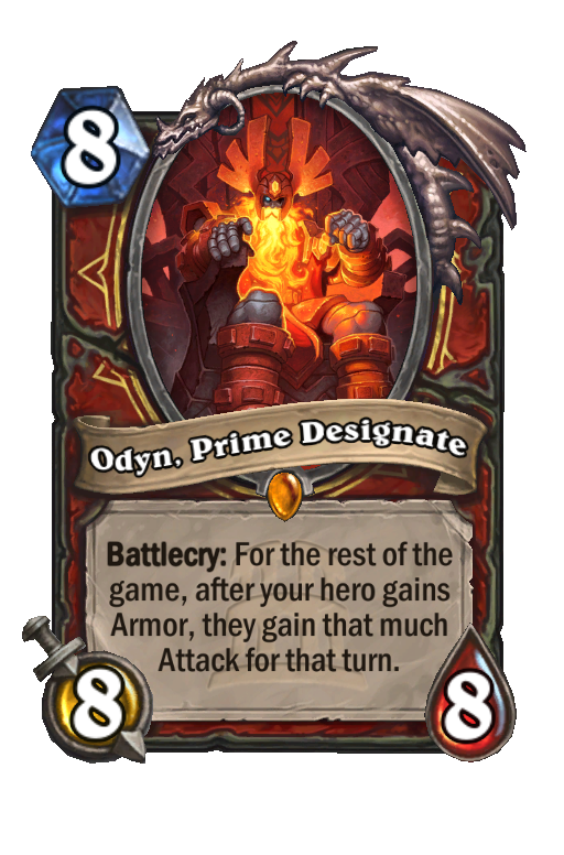 Odyn, Prime Designate Hearthstone kártya