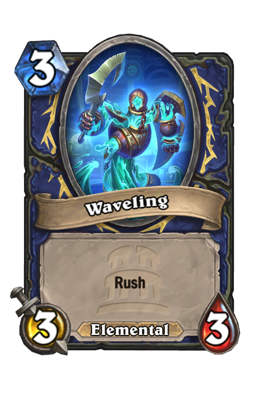 Waveling Hearthstone kártya