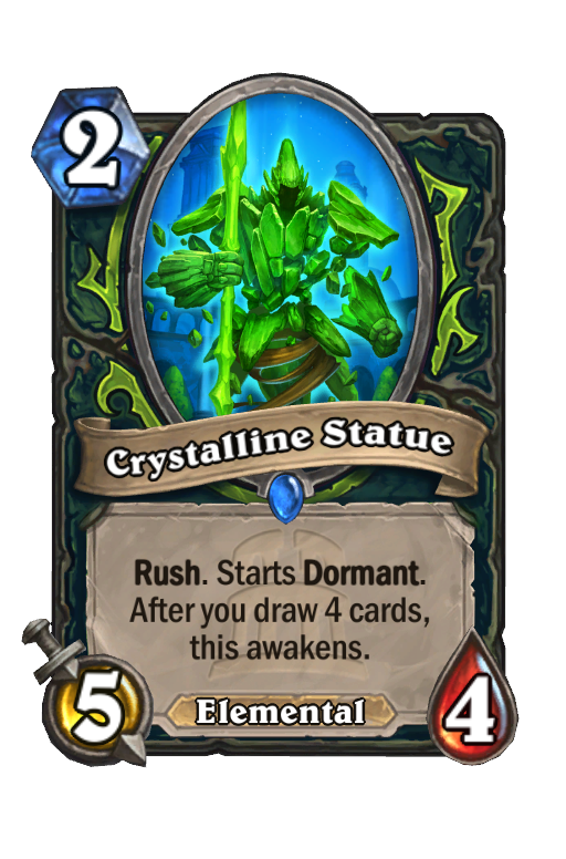 Crystalline Statue Hearthstone kártya