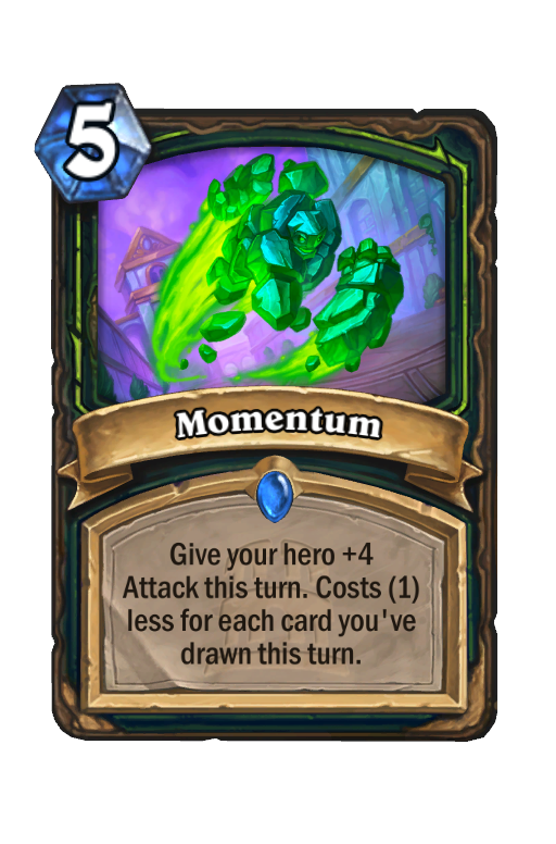 Momentum Hearthstone kártya