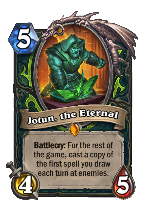 Jotun, the Eternal Hearthstone kártya