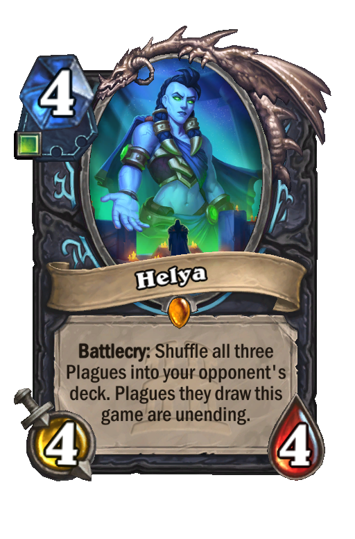 Helya Hearthstone kártya