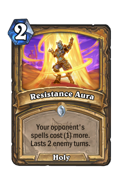 Resistance Aura Hearthstone kártya