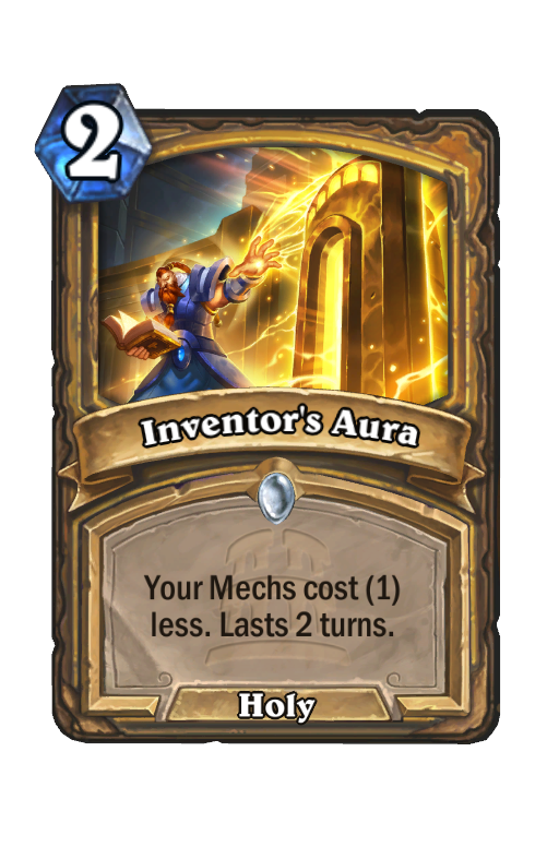 Inventor's Aura Hearthstone kártya