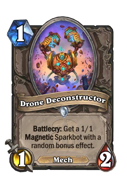 Drone Deconstructor Hearthstone kártya
