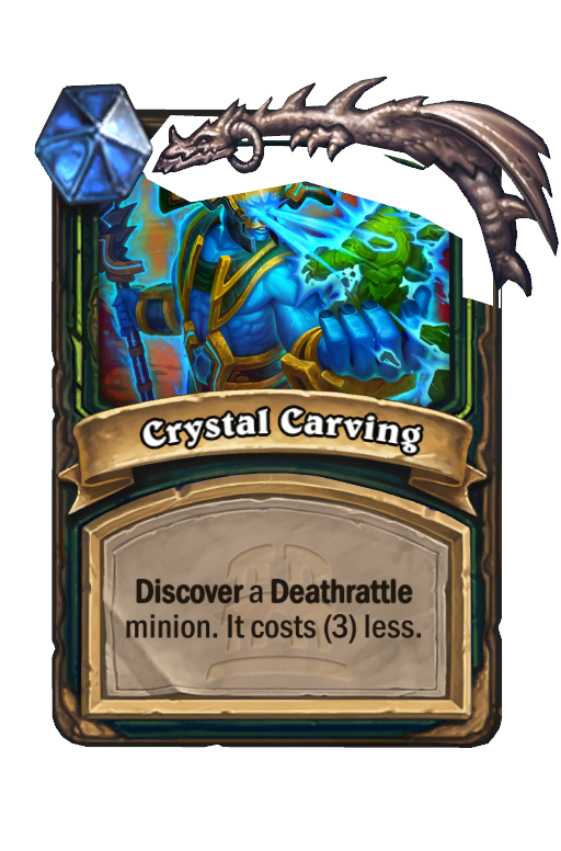 Crystal Carving Hearthstone kártya