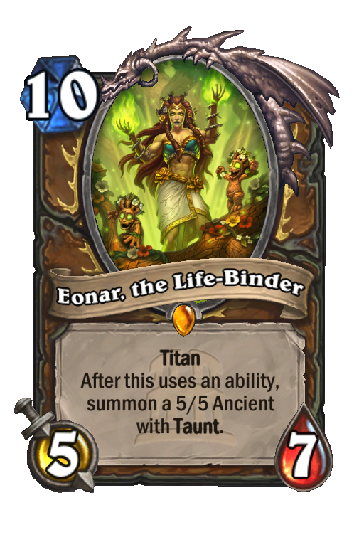 Eonar, the Life-Binder Hearthstone kártya