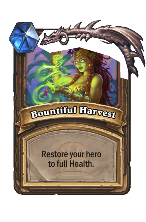 Bountiful Harvest Hearthstone kártya