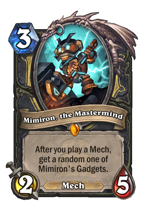 Mimiron, the Mastermind Hearthstone kártya