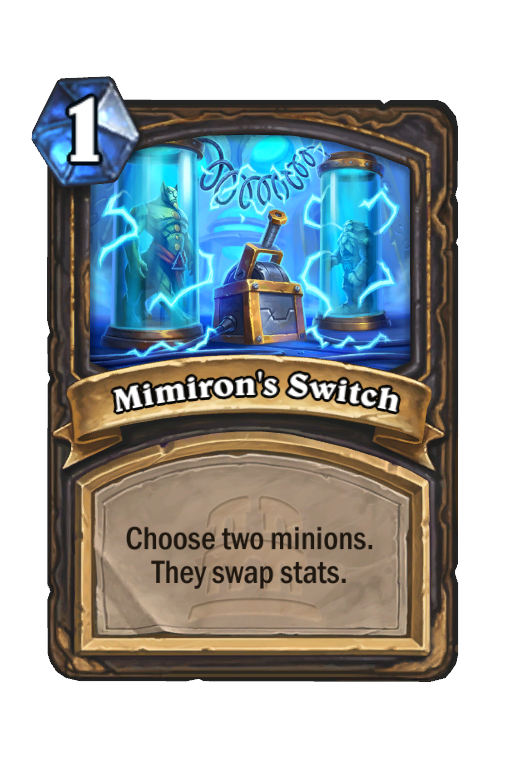 Mimiron's Switch Hearthstone kártya
