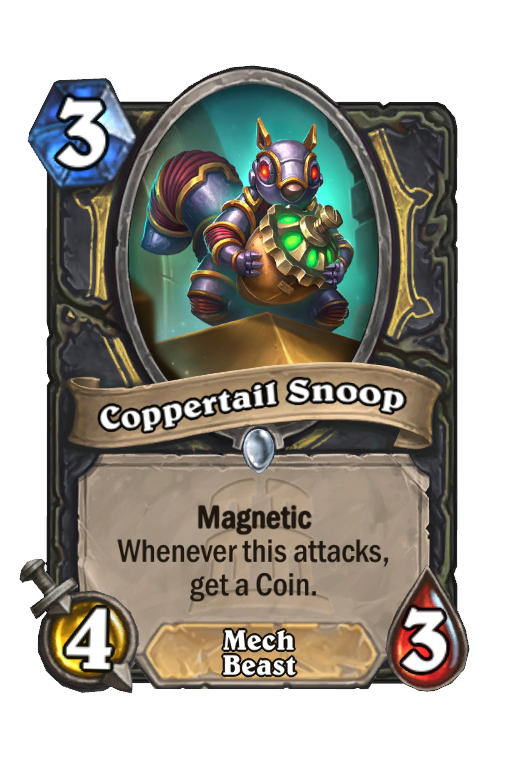 Coppertail Snoop Hearthstone kártya