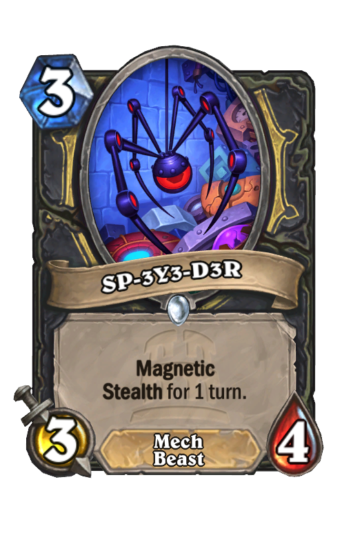 SP-3Y3-D3R Hearthstone kártya