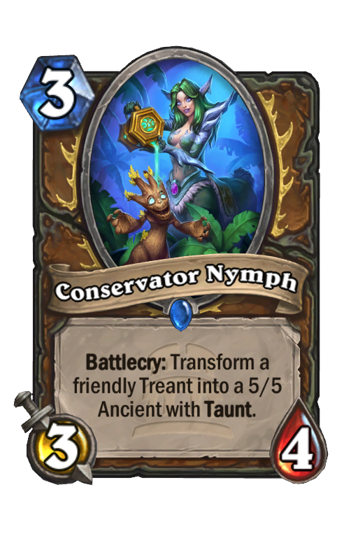 Conservator Nymph Hearthstone kártya