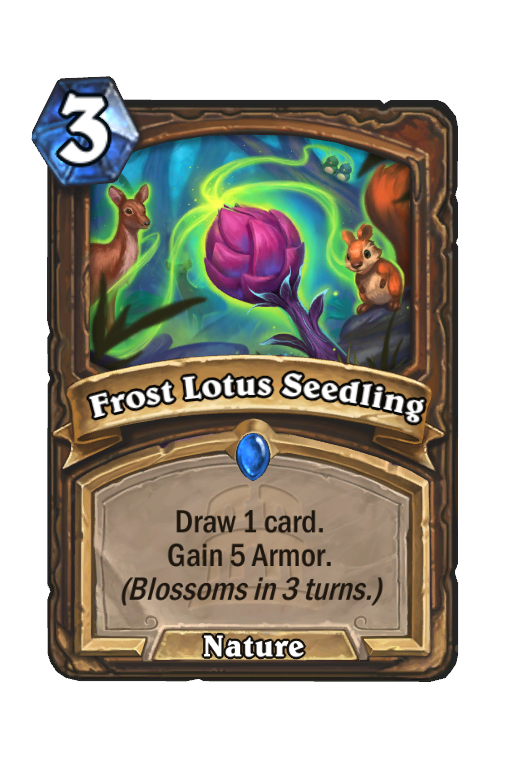 Frost Lotus Seedling Hearthstone kártya