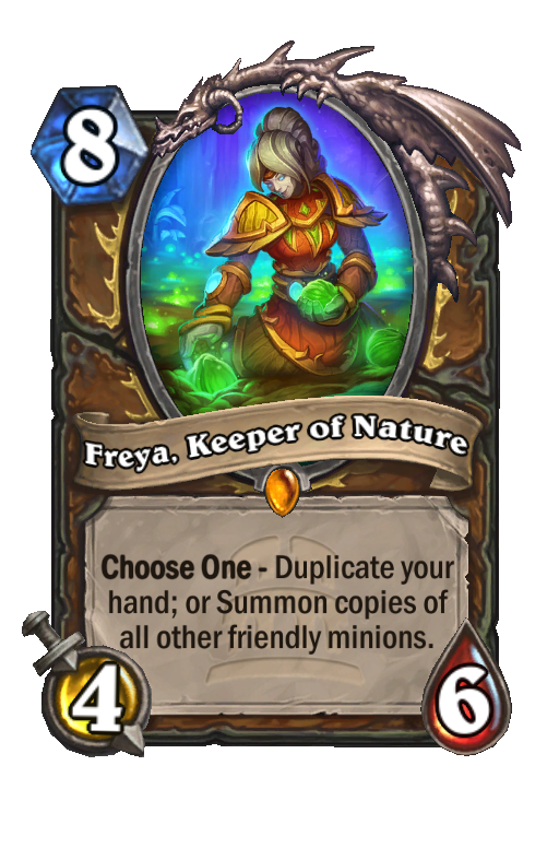 Freya, Keeper of Nature Hearthstone kártya