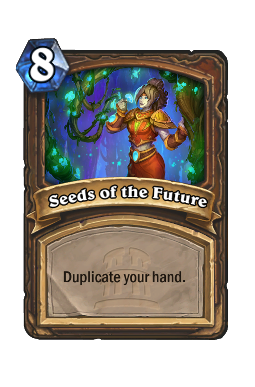 Seeds of the Future Hearthstone kártya
