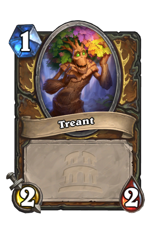 Treant Hearthstone kártya