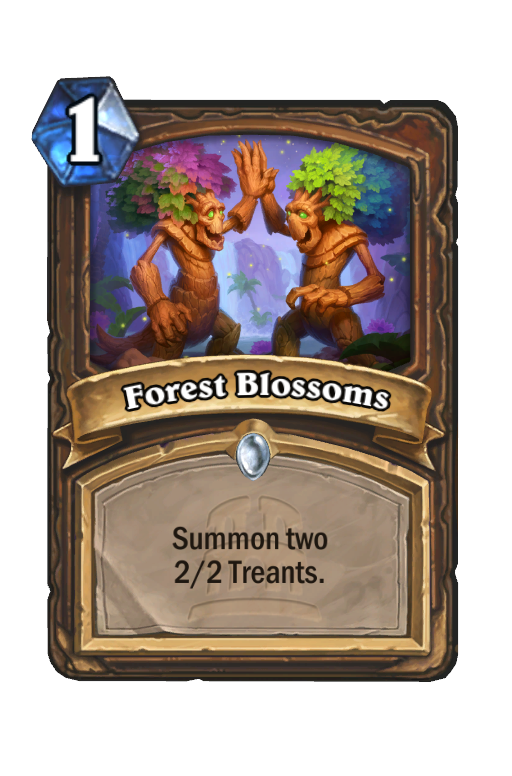 Forest Blossoms Hearthstone kártya