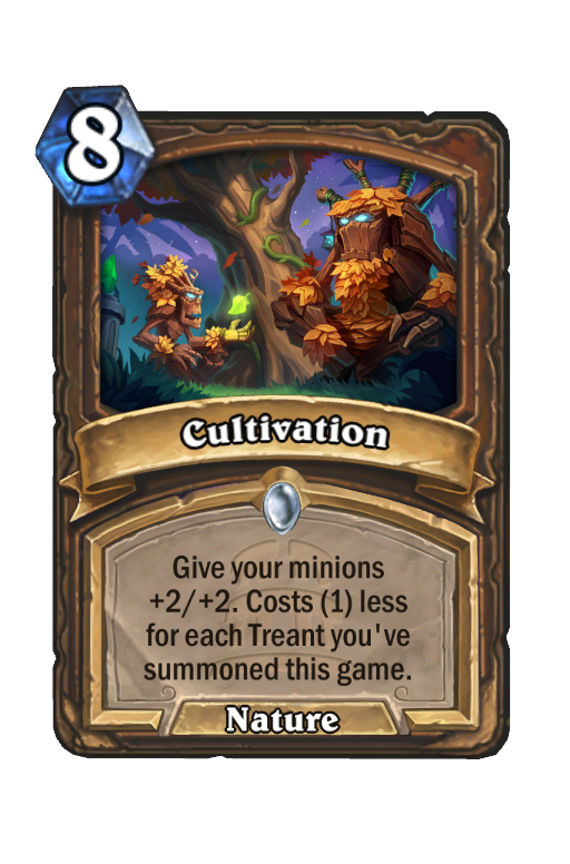 Cultivation Hearthstone kártya