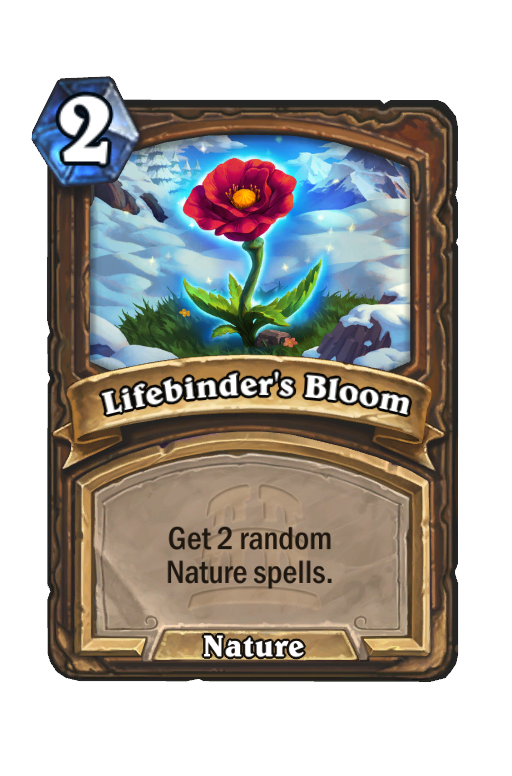 Lifebinder's Bloom Hearthstone kártya