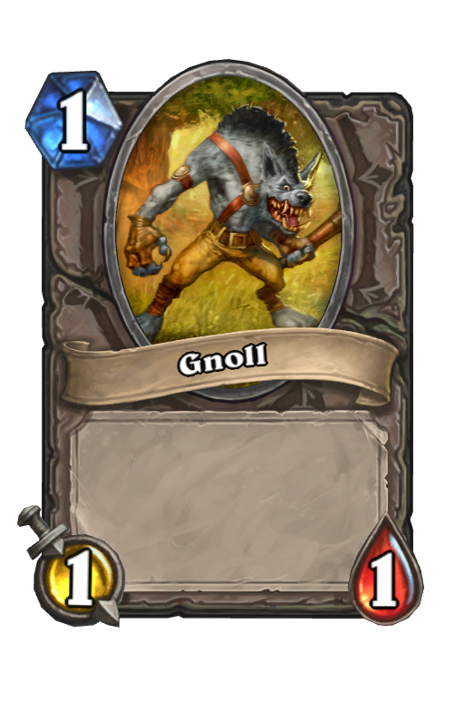 Gnoll Hearthstone kártya